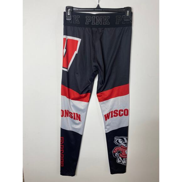 Victoria's Secret Pink Wisconsin Badger leggings size small - Picture 2 of 3